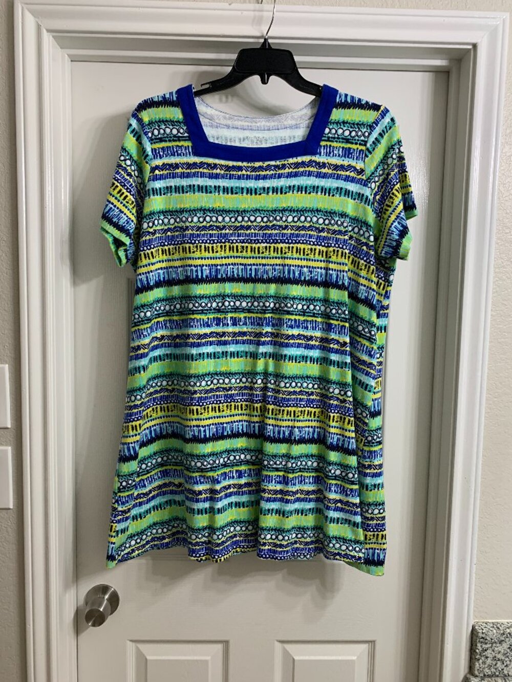 Kim Rogers Curvy Women's Multi-Color Dress, Size 2X
